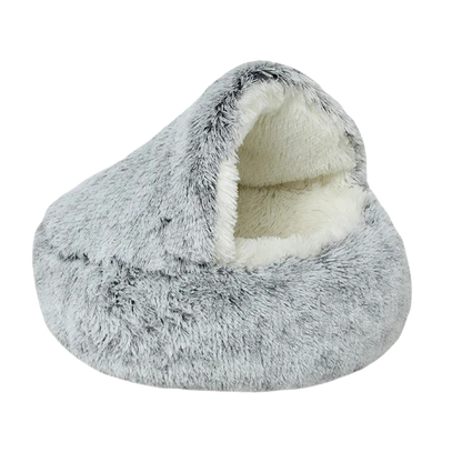 CozyPaws Winter Plush Nest